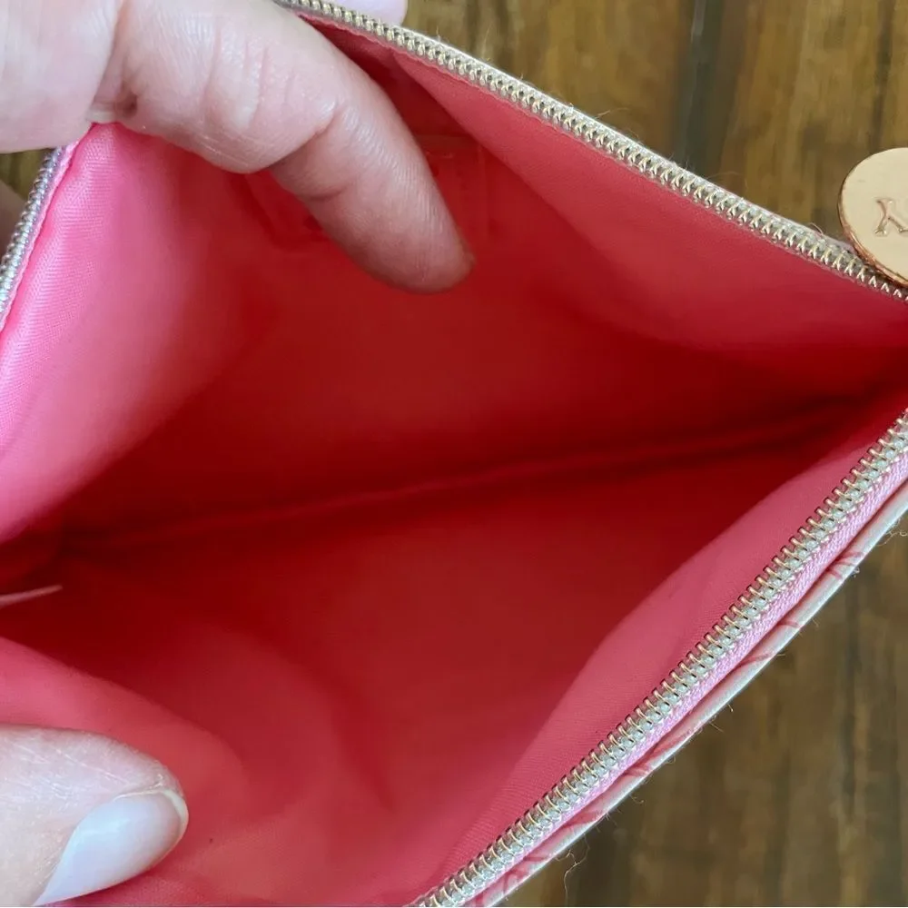 IPSY Floral Pink Cosmetic Bag